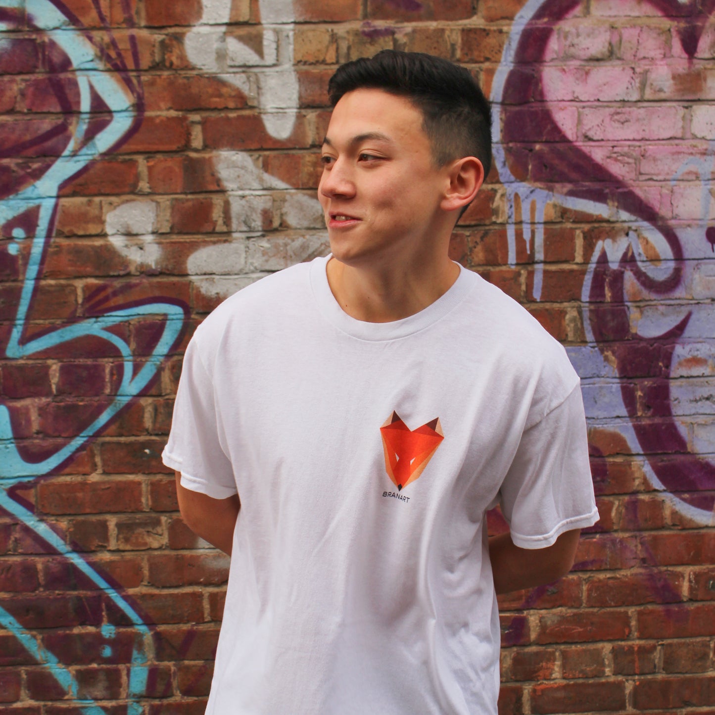 Geo Fox Pocket Tee