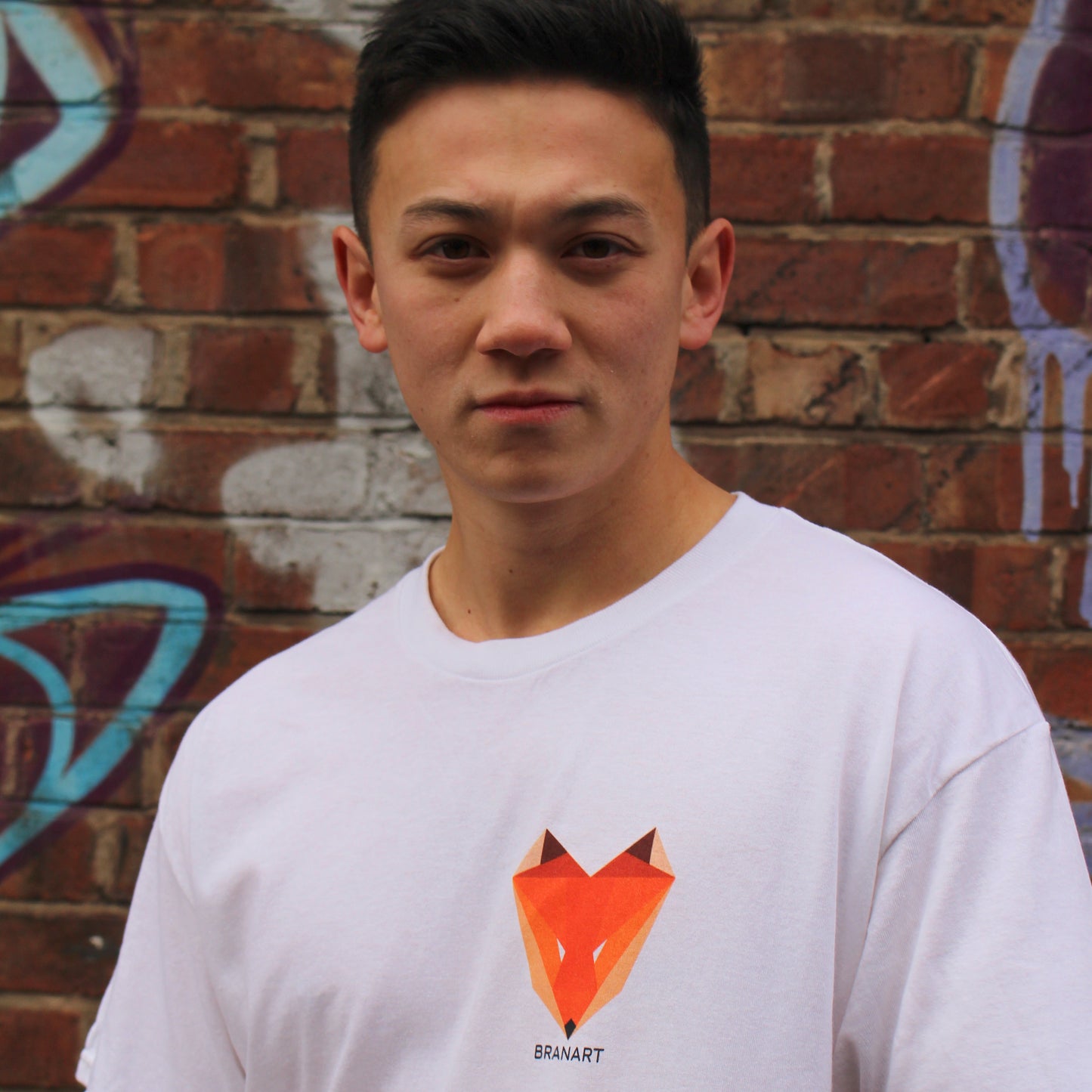 Geo Fox Pocket Tee