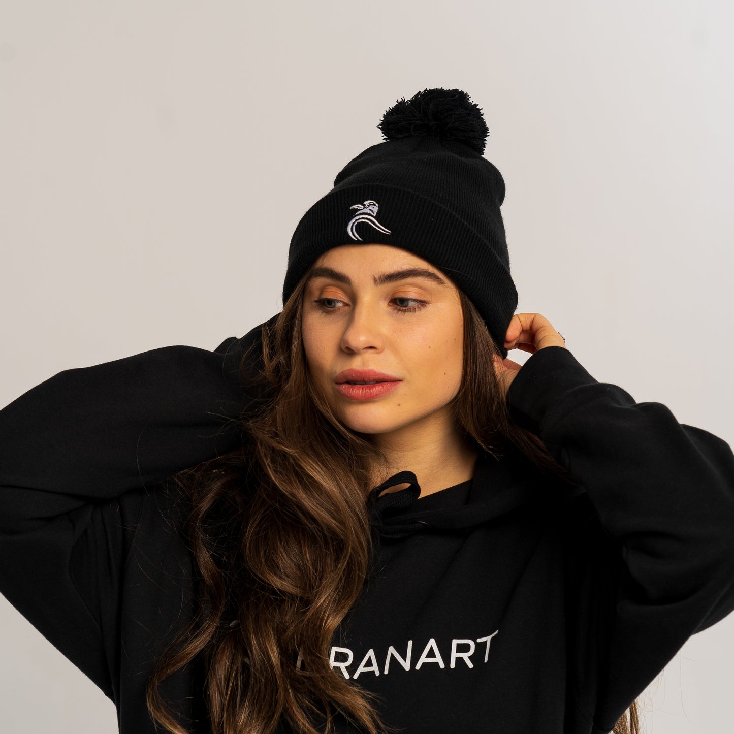 Raven Bobble Hat