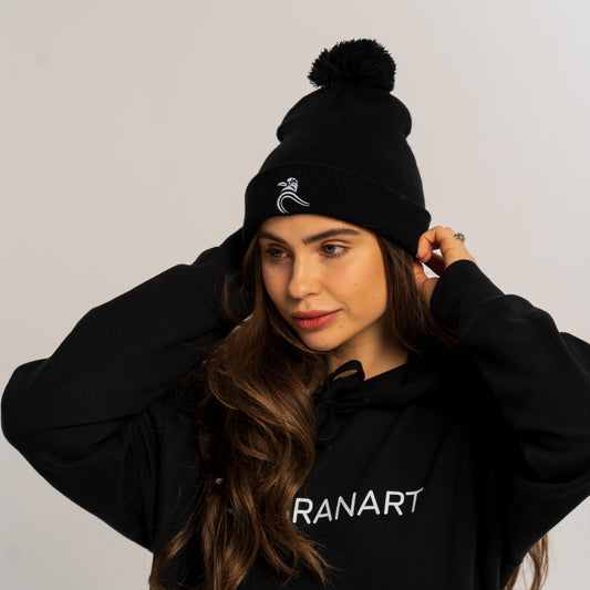 Raven Bobble Hat